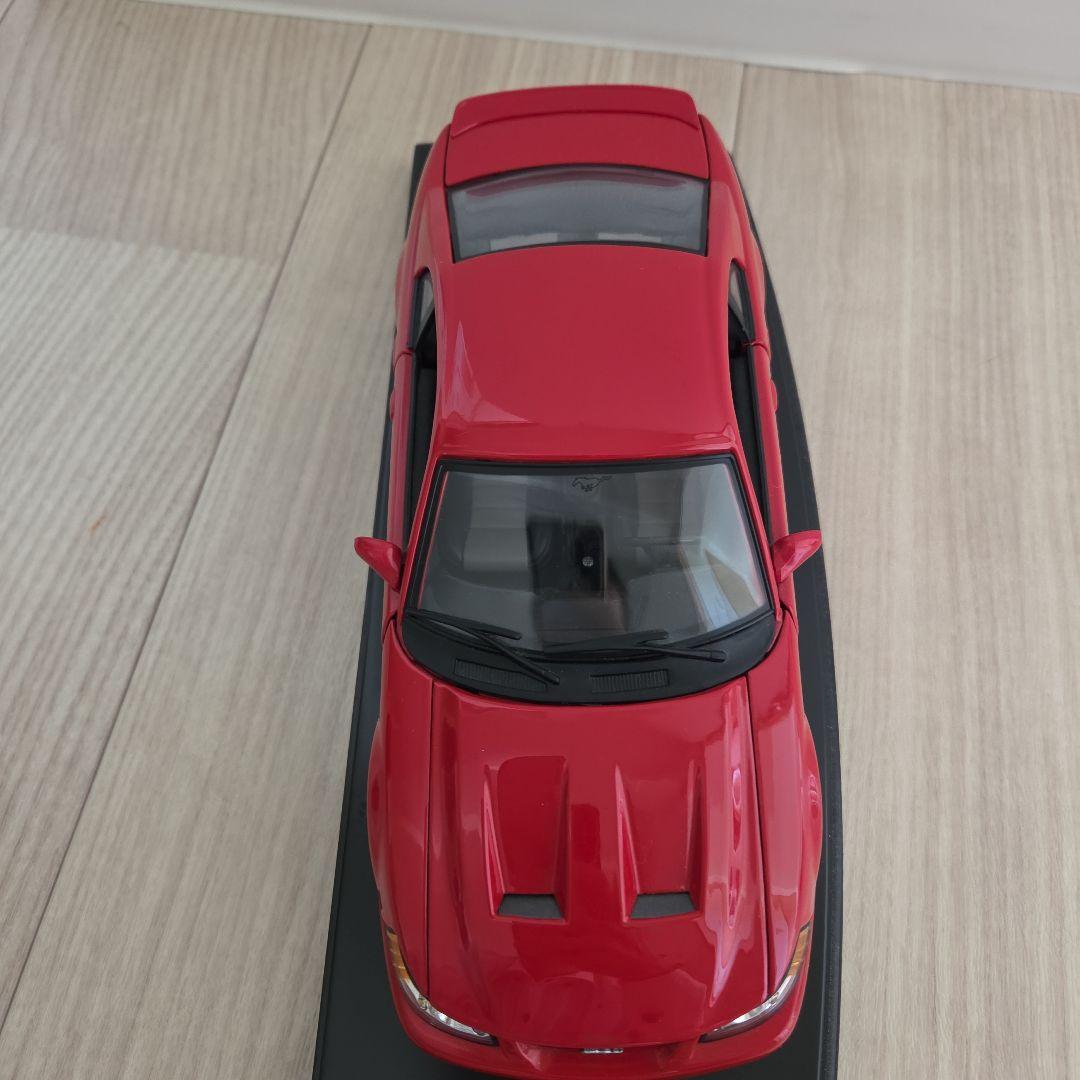 1/18 マスタング レッド ミニカー