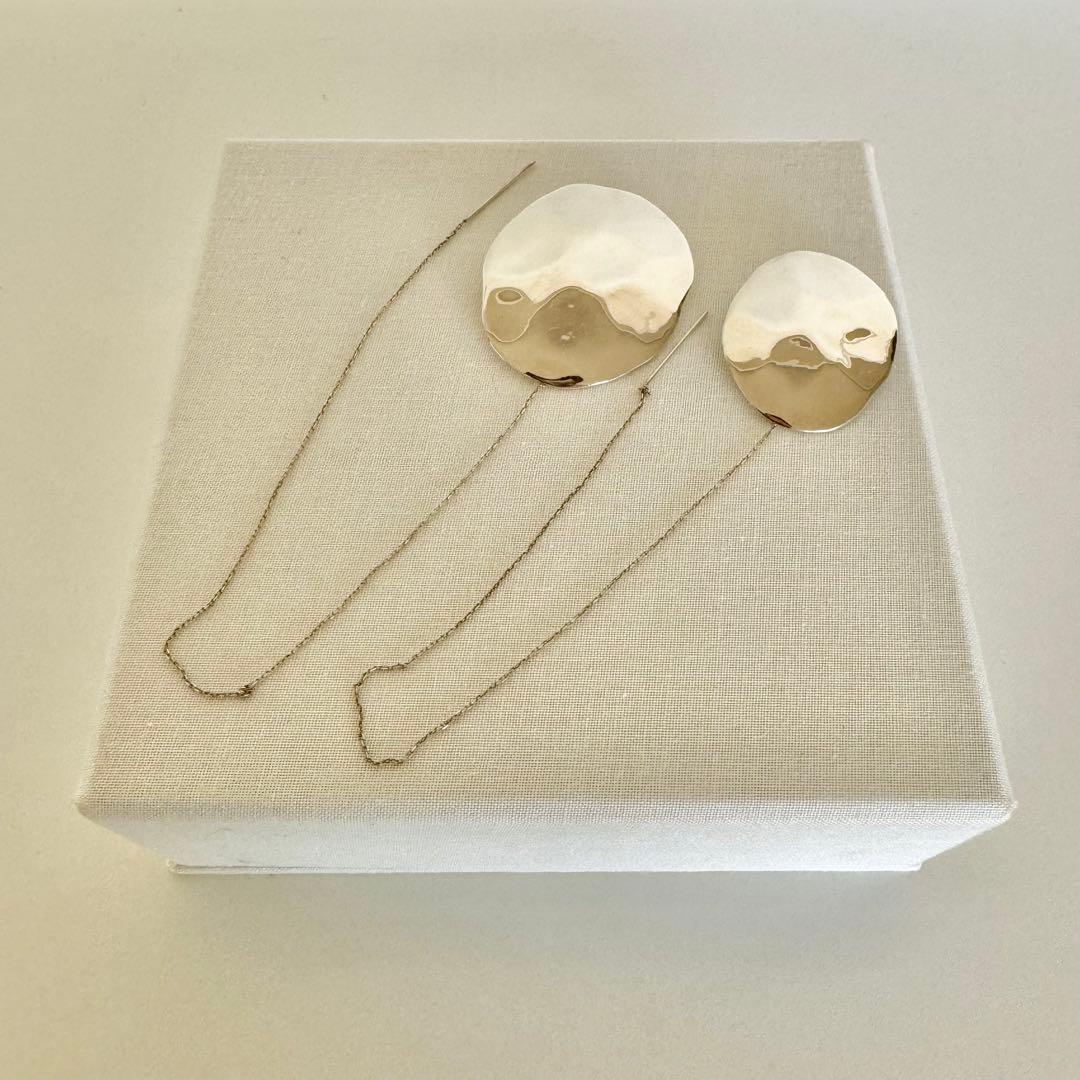 8UEDE BLAD PIERCE レア シルバー ピアス - メルカリ