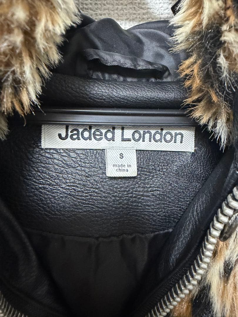ジャケット・アウター jaded london faux fur hooded mendoza jkt