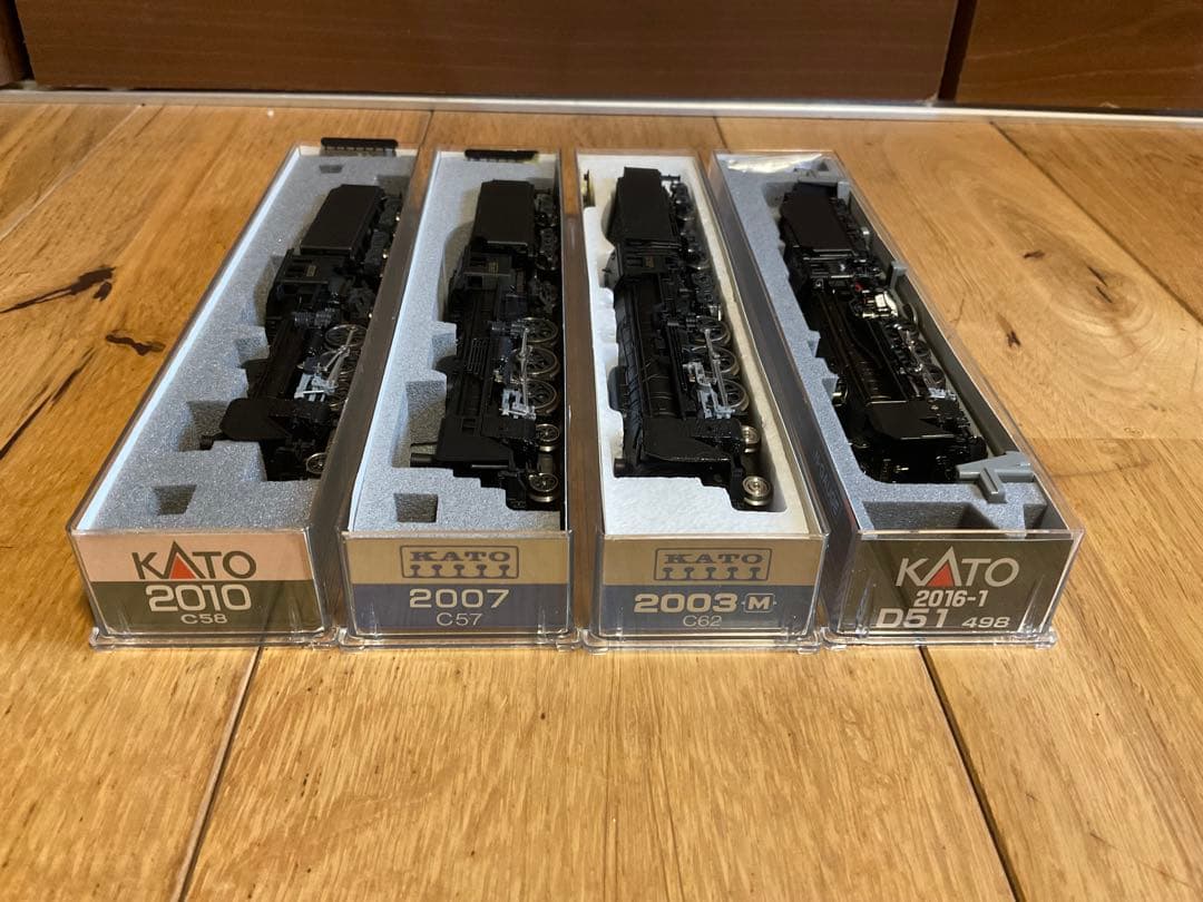 KATO 蒸気機関車C11 C62 C57 C58 D51 まとめ5台 最終値下