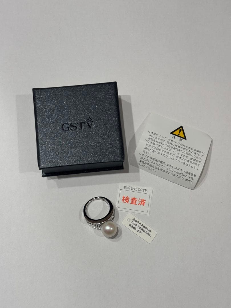 龍*マ様 【美品/箱あり】GSTV シルバー リング SV950Pd ※発送は1