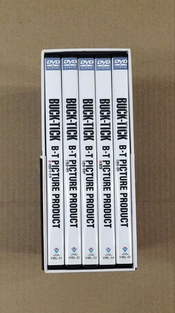 BUCK-TICK B-T PICTURE PRODUCT DVD 特典完備