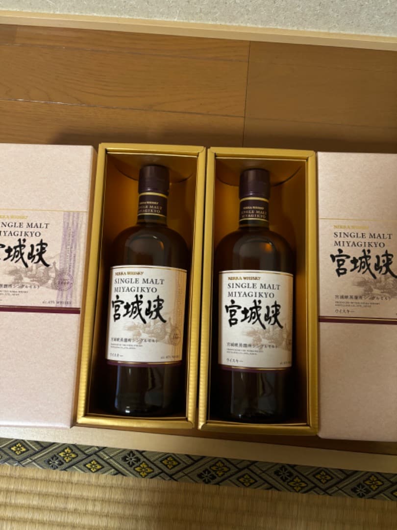 12本セット/新品未開封】宮城峡 シングルモルト 500ml 箱付き