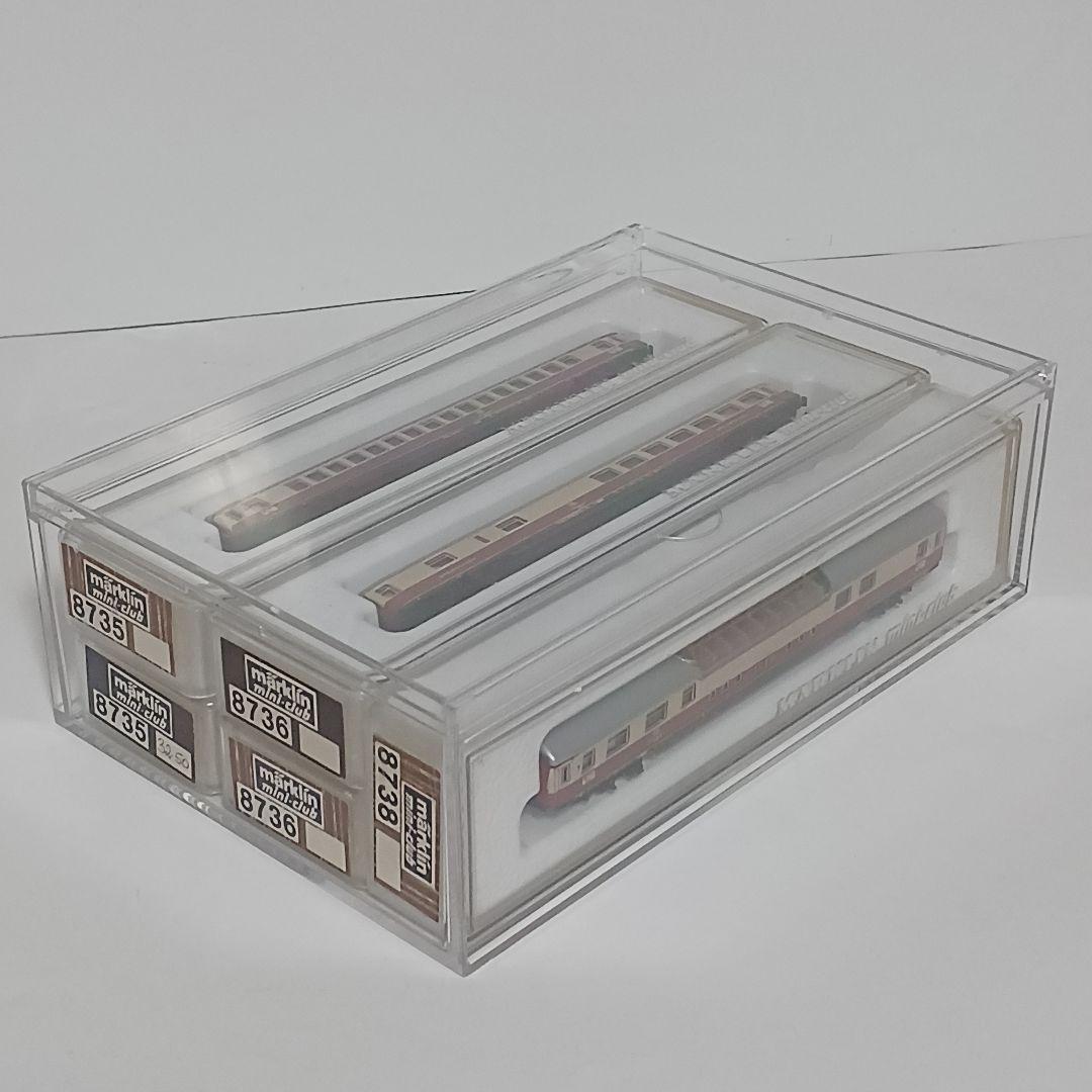 メルクリンミニクラブ Zゲージ DB TEE 客車５両