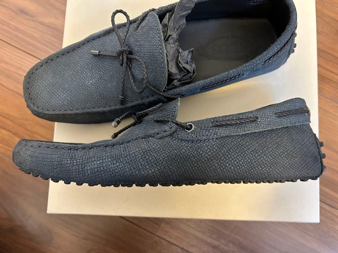 未使用トッズ⭐︎ドライビングシューズメンズネイビー