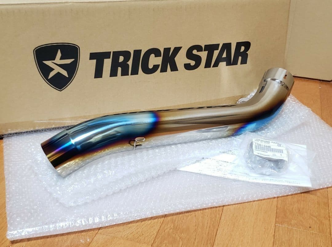 トリックスター│リンクパイプ チタン│ZX-10R(2016-2020) - メルカリ