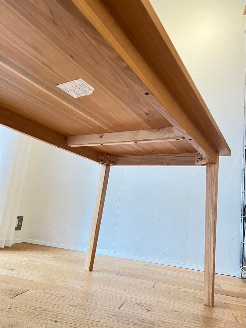 無印良品 ダイニングテーブル 廃盤 希少　タモ材