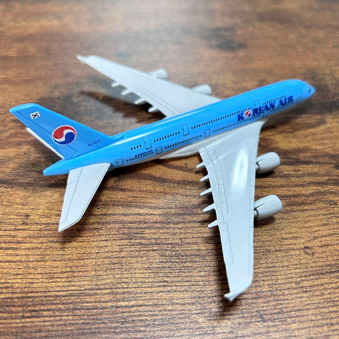 大韓航空 1:400 飛行機模型 エアバス コリアエアー A380 金属合金