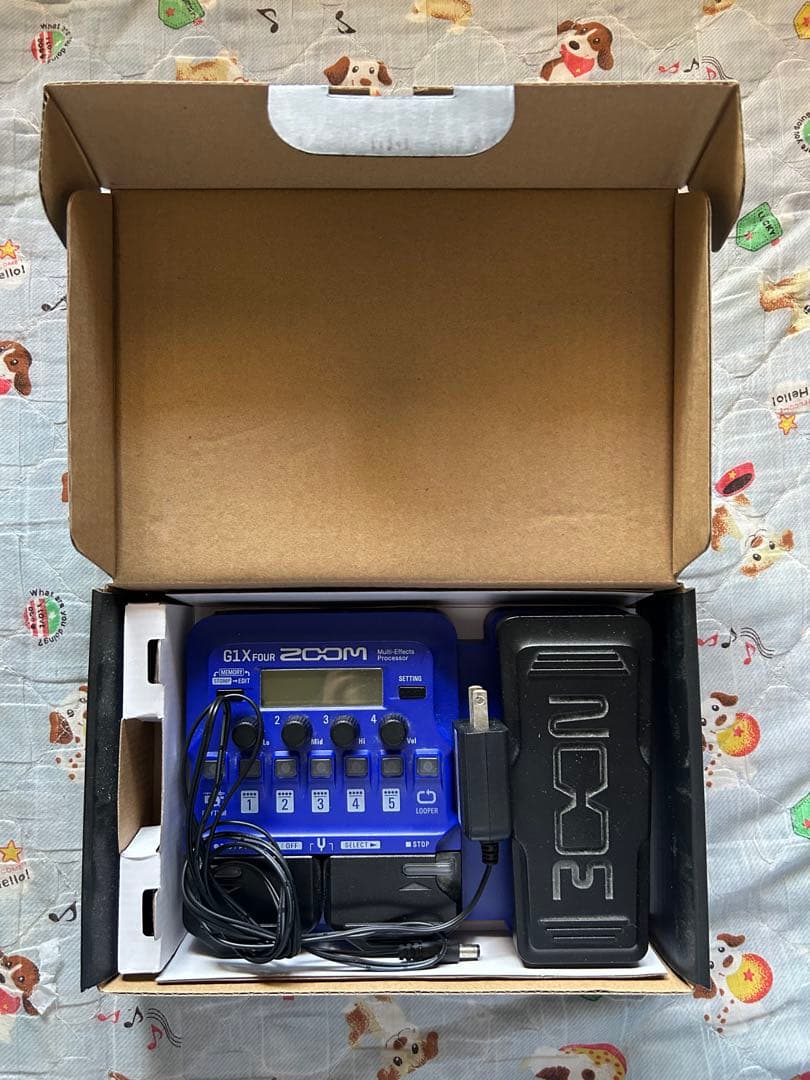 ZOOM G1X FOUR Royal Blue IKEBE ORIGINAL