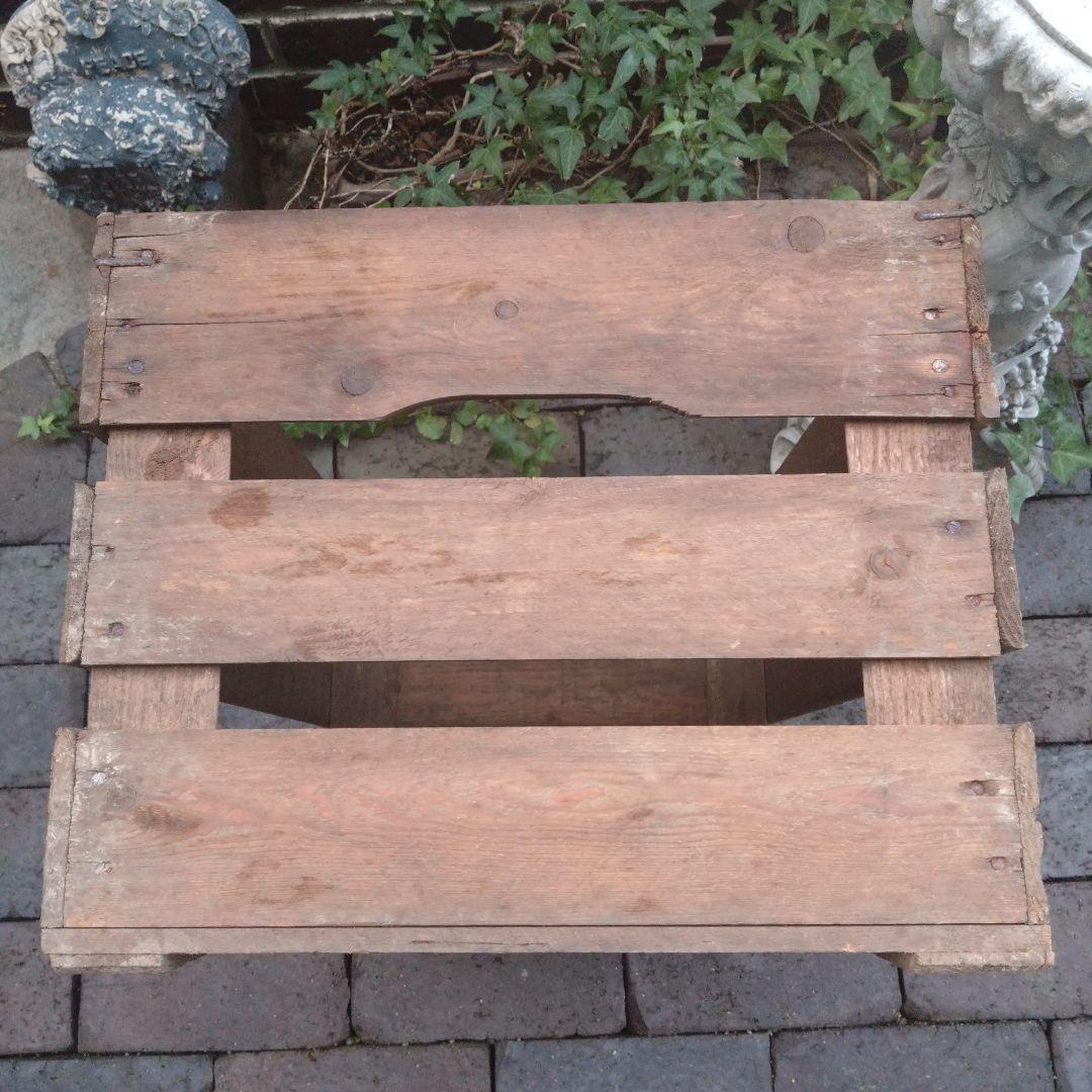 稀少 オランダ古物 苗物用 野菜用 古いベジタブルウッドボックス