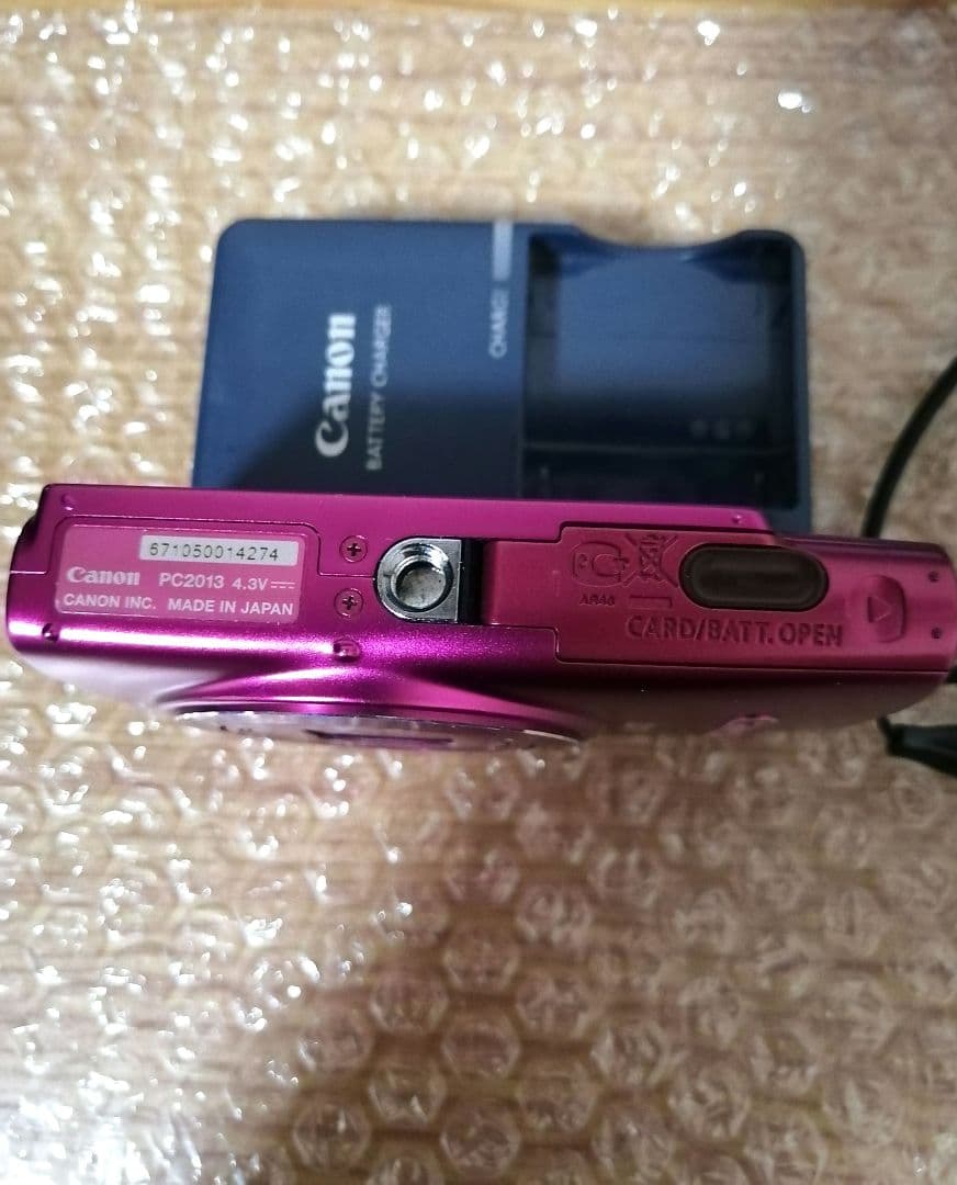 CanonIXY620F デジタルカメラ バッテリーチャージャー ピンク