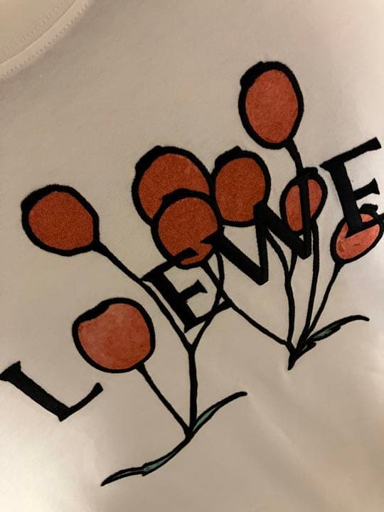 loewe ロエベ ハーバリウム 刺繍 アナグラム Tシャツ S 注文