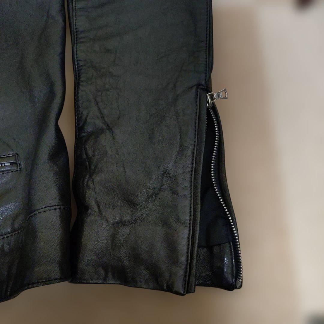 最終値下げ ライダースジャケットAZ やわらかい羊革