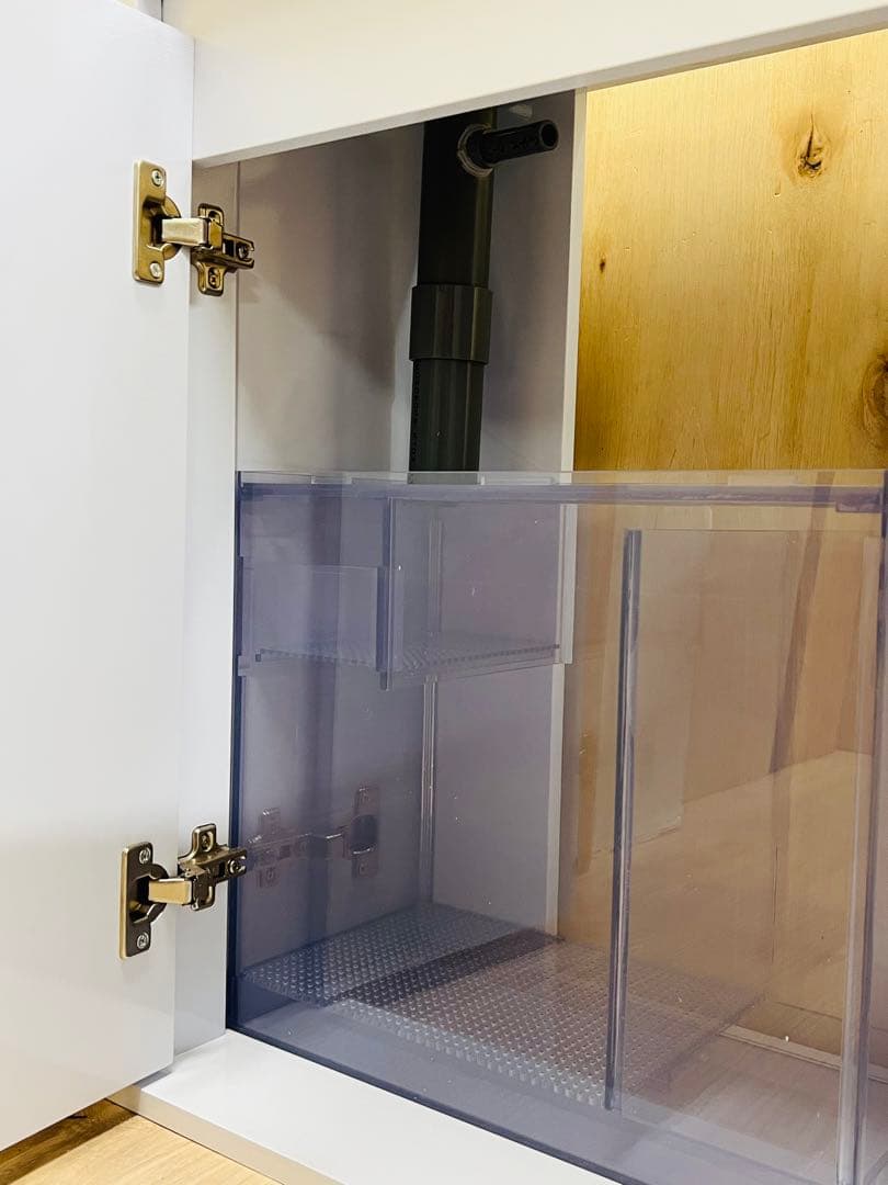 600×300×360オールガラスオーバーフロー水槽 セット