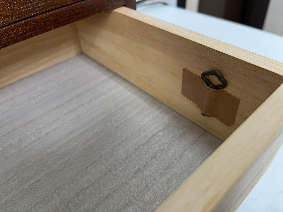 からくり箪笥 伝統工芸 日本文化センター 昭和レトロ ヴィンテージ f860