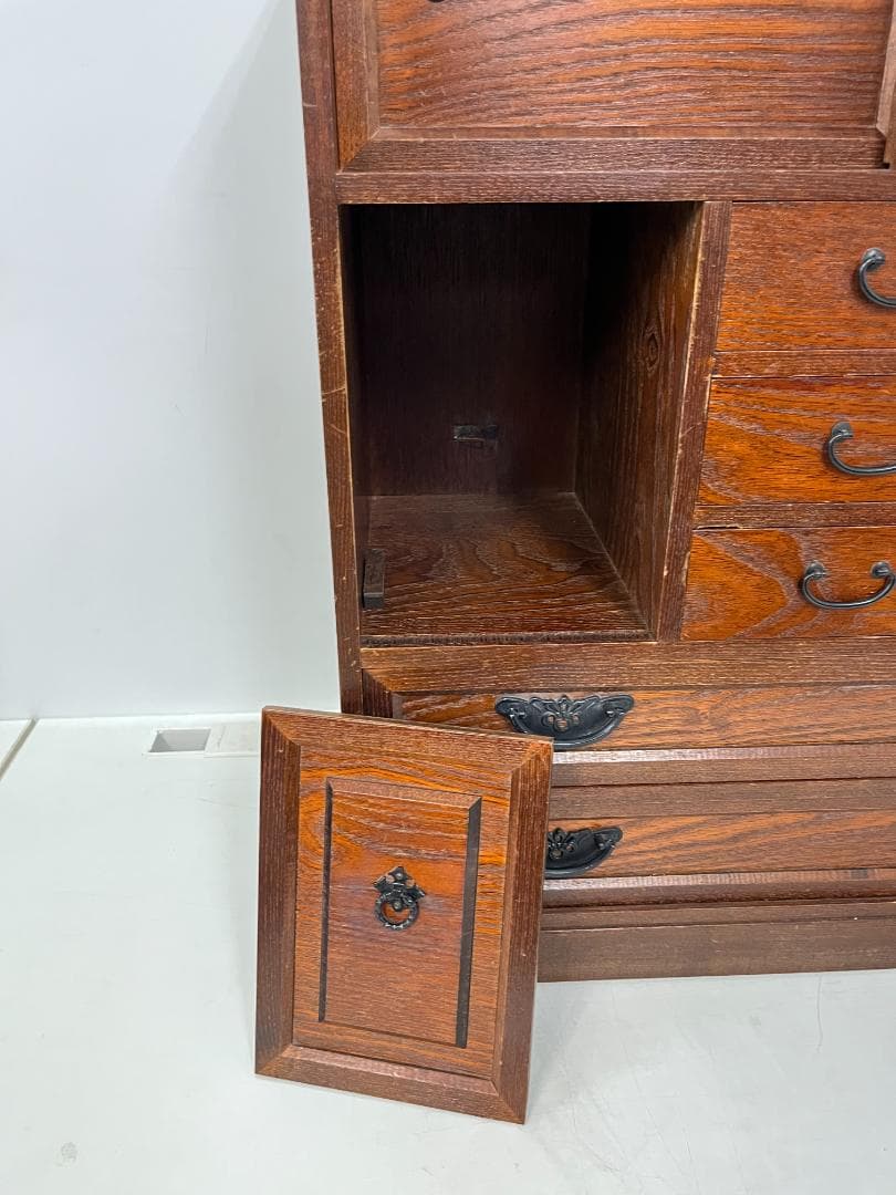 からくり箪笥 伝統工芸 日本文化センター 昭和レトロ ヴィンテージ f860