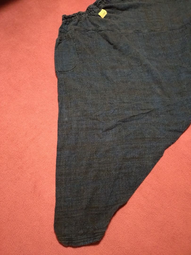 うさとの服 usato 藍染ムササビパンツ