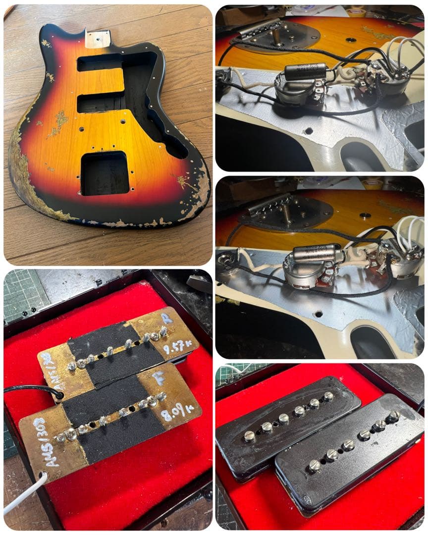 ⭐︎ハードレリック ジャズマスターシェイプ/P-90タイプ