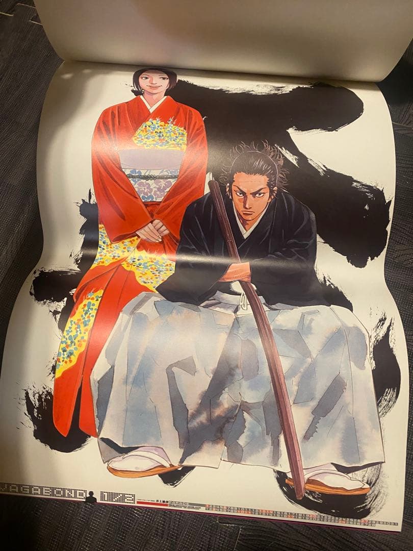 バガボンド カレンダー 2002年 当時物 ポスター