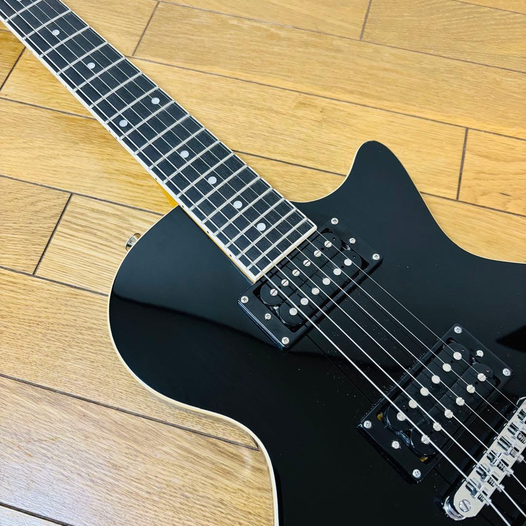 美品】Donner エレキギター レスポール タイプ DL-124 黒 送料込