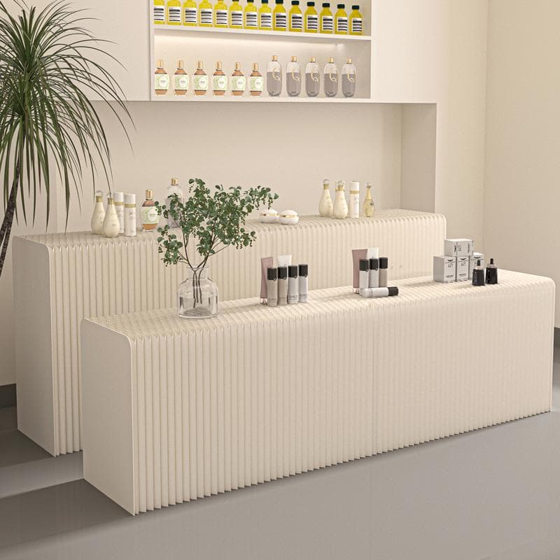 ディスプレイラック展示台セット陳列台 折りたたみ長さ2-3m高さ98㎝