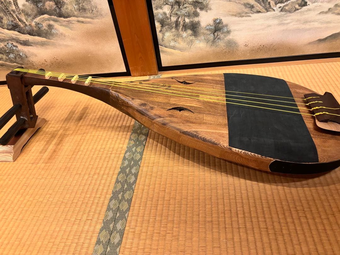 楽琵琶 手作り