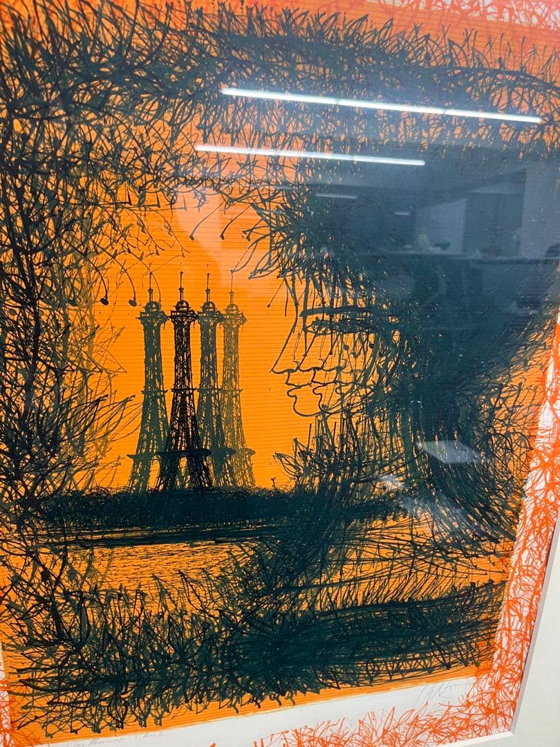 リトグラフ Jean Carzou ジャン・カルズー 61/122 直筆サイン - メルカリ