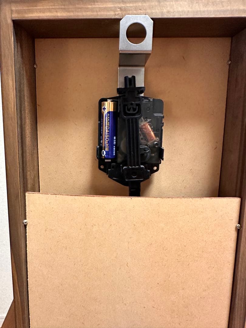 CHAMBRE北欧風ウッドフレーム振り子時計