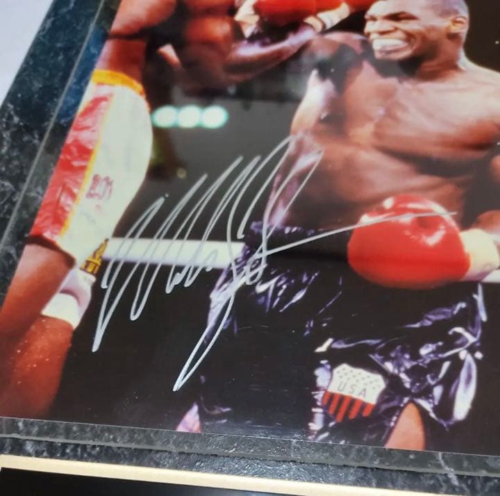 マイクタイソン　直筆サイン　激レア