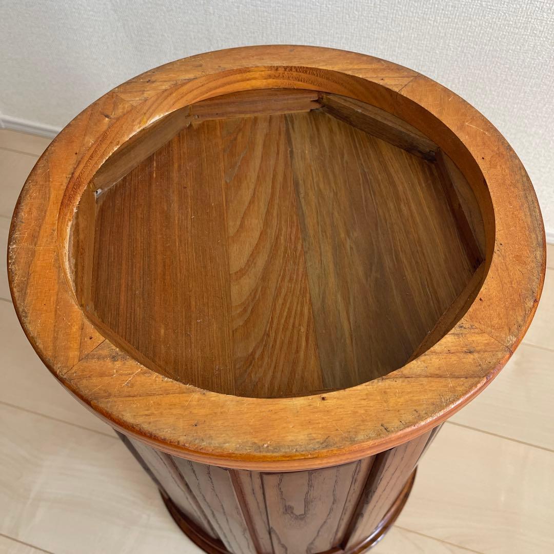 李朝家具 収納付き丸型スツール インテリア アンティーク 家具 レトロ