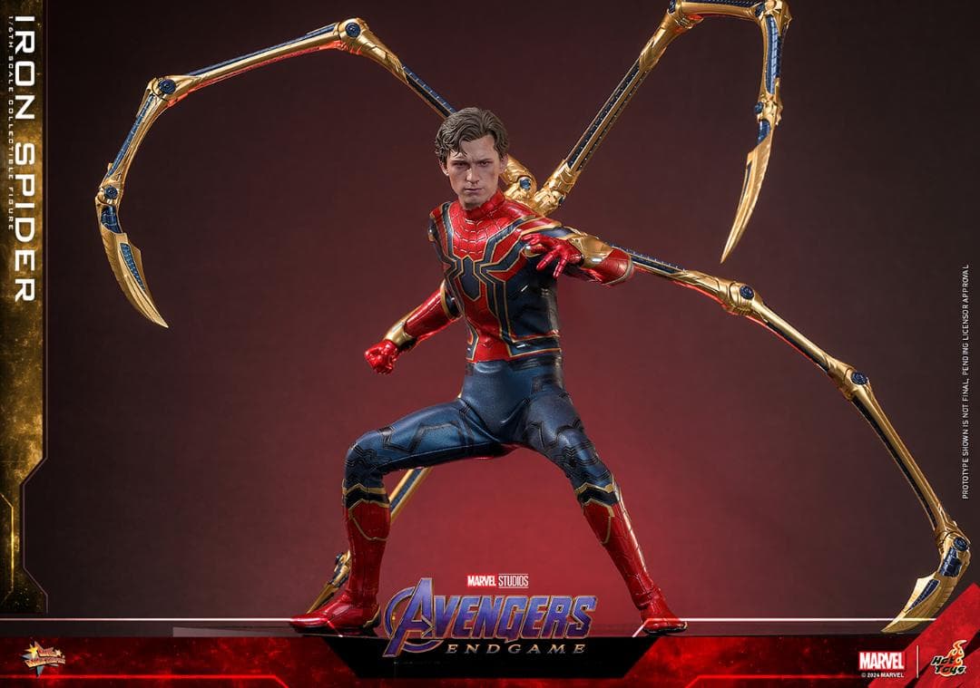 ホットトイズ 1/6 アベンジャーズ アイアン・スパイダー MMS761