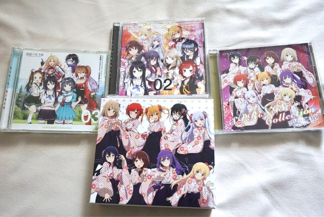 温泉むすめ CD&Blu-rayセット(おまけ付き※詳細参照)