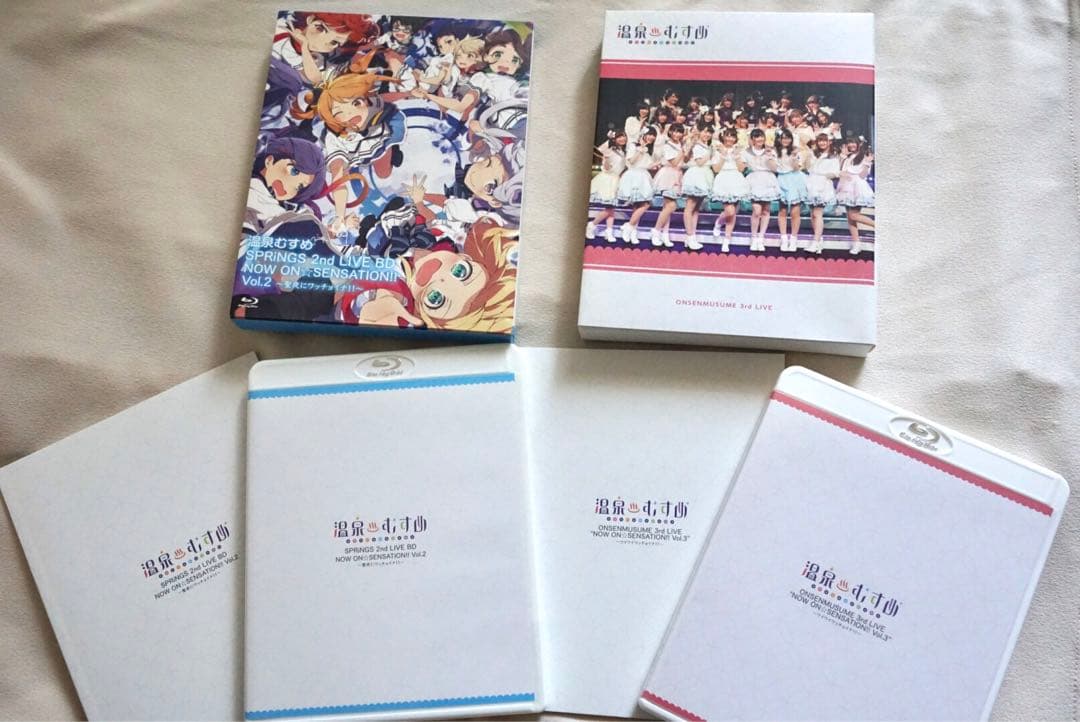 温泉むすめ CD&Blu-rayセット(おまけ付き※詳細参照)