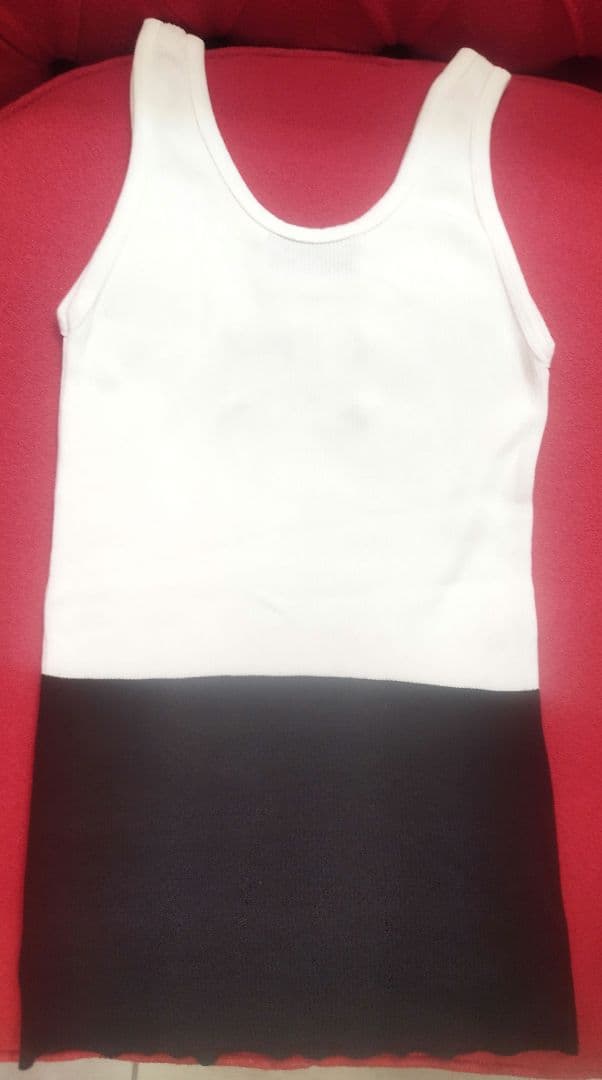 CHANEL　ロゴ生地縫い付けタンクトップ　38サイズ　超美品