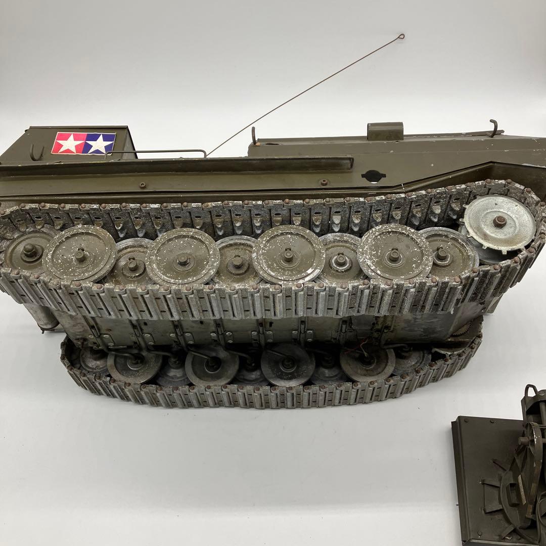 鉄製 キャタピラ 戦車 全長…約59㎝ 三ツ星商店