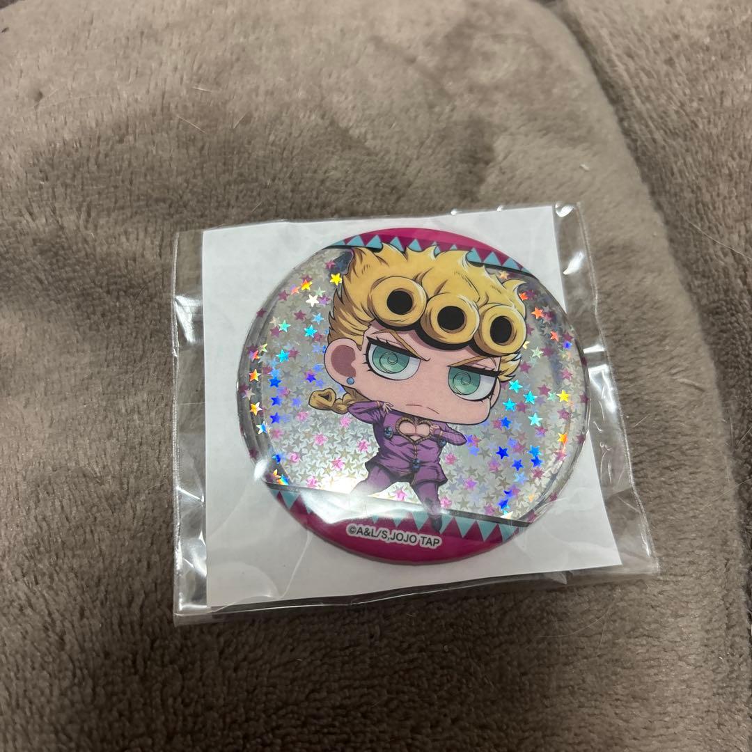 THE JOJO WORLD ジョジョワールド B賞 ホロ缶バッジ ジョルノ - メルカリ