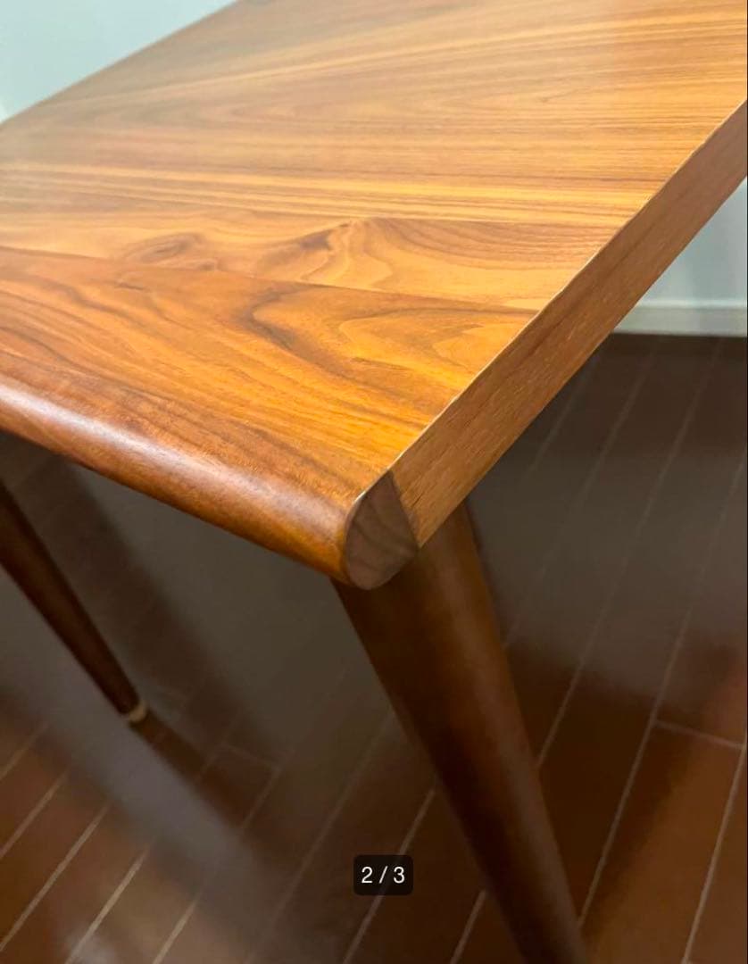 【引越2月25日まで】大塚家具オリジナル　ダイニングテーブル　ウォールナット突板