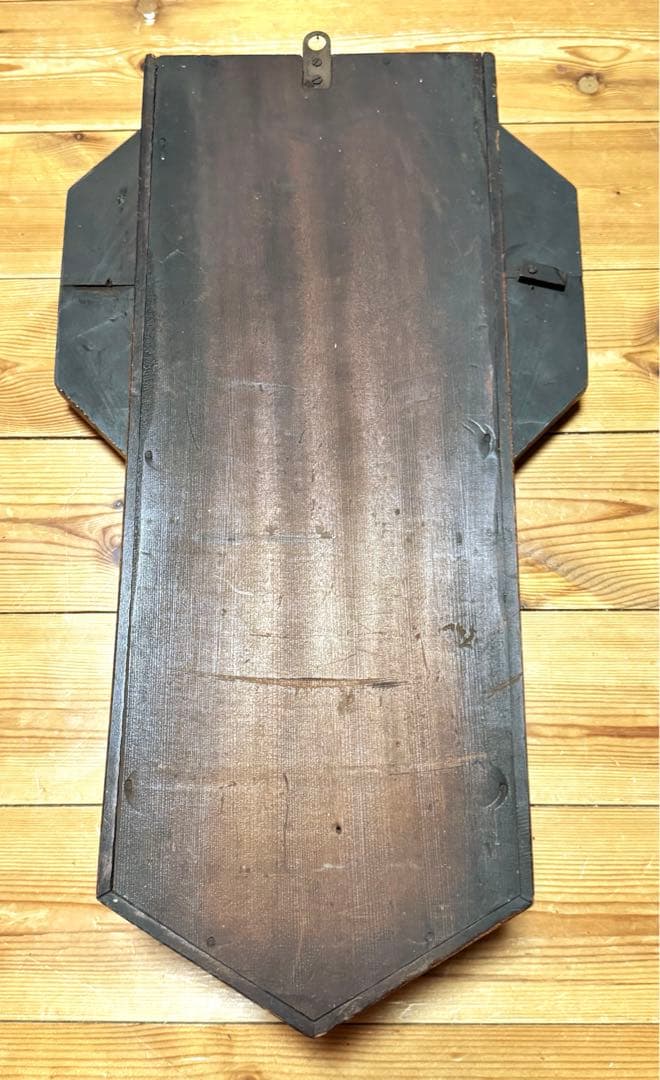 SEIKOSHA 掛時計　精工舎八角時計　ゼンマイ式ネジ巻き可動品　アンティーク