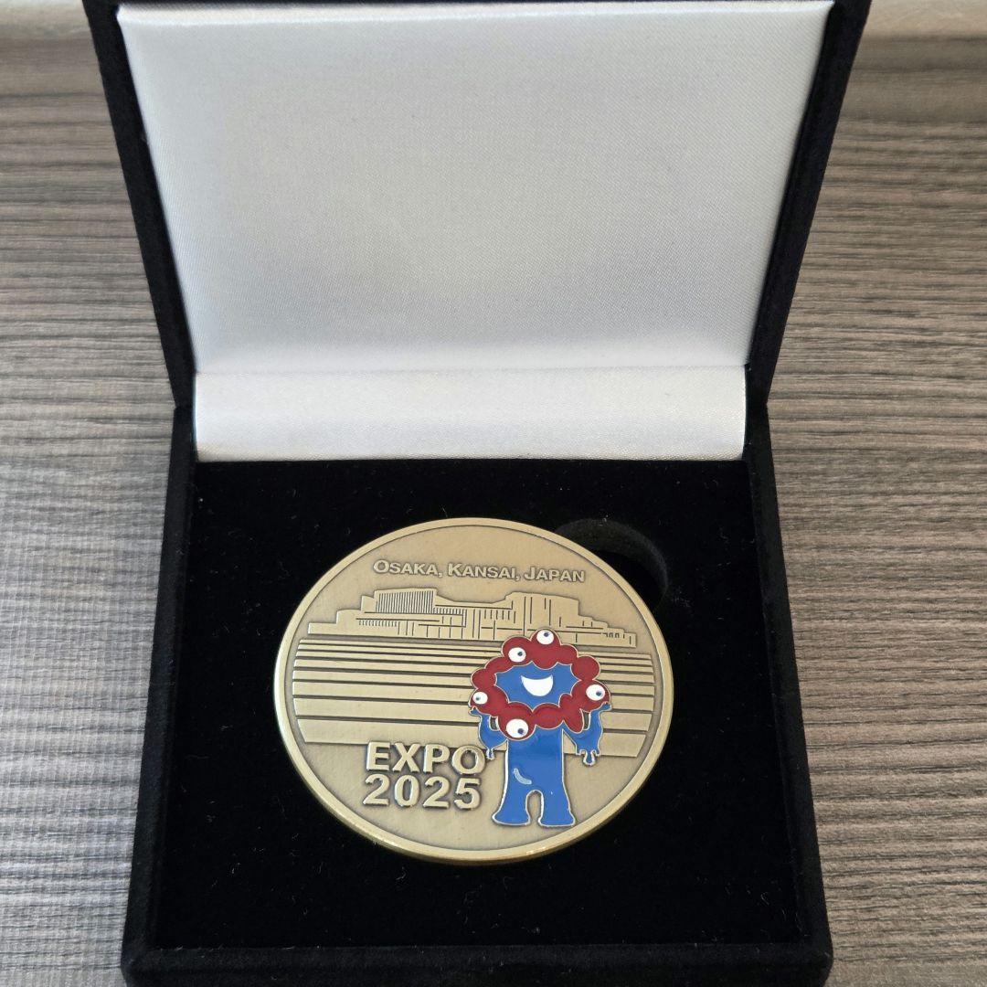 激レア！！！ 非売品 大阪関西万博 USA Pavilion 記念メダル 箱付き