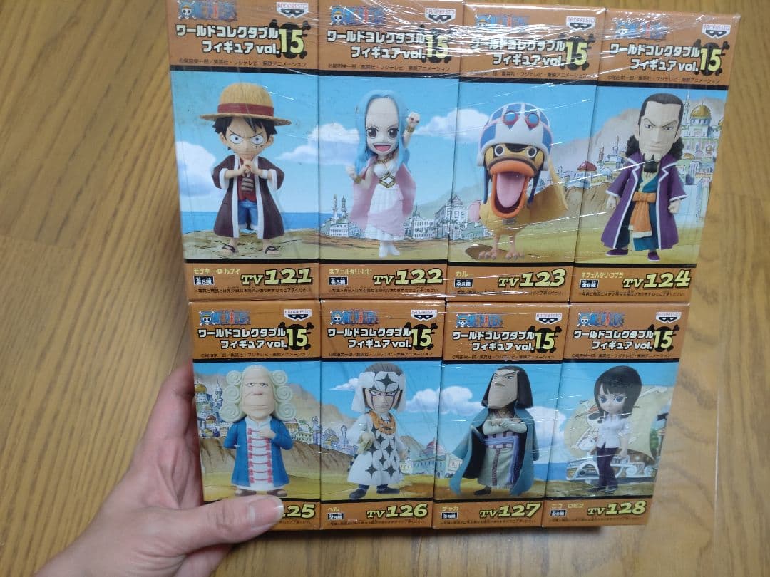 ワンピース　ワーコレ　フィギュア　vol.8.10.12.15.17.18