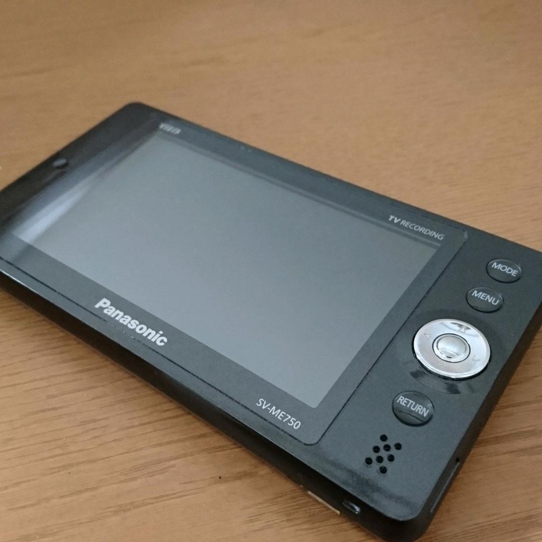 Panasonic VIERA ワンセグ SV-ME750-K L108367143 - テレビベストセラー