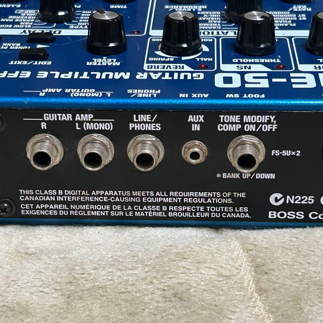 値下げ！完動品☆BOSS ME-50 マルチエフェクター 値下げ！完動品☆BOSS