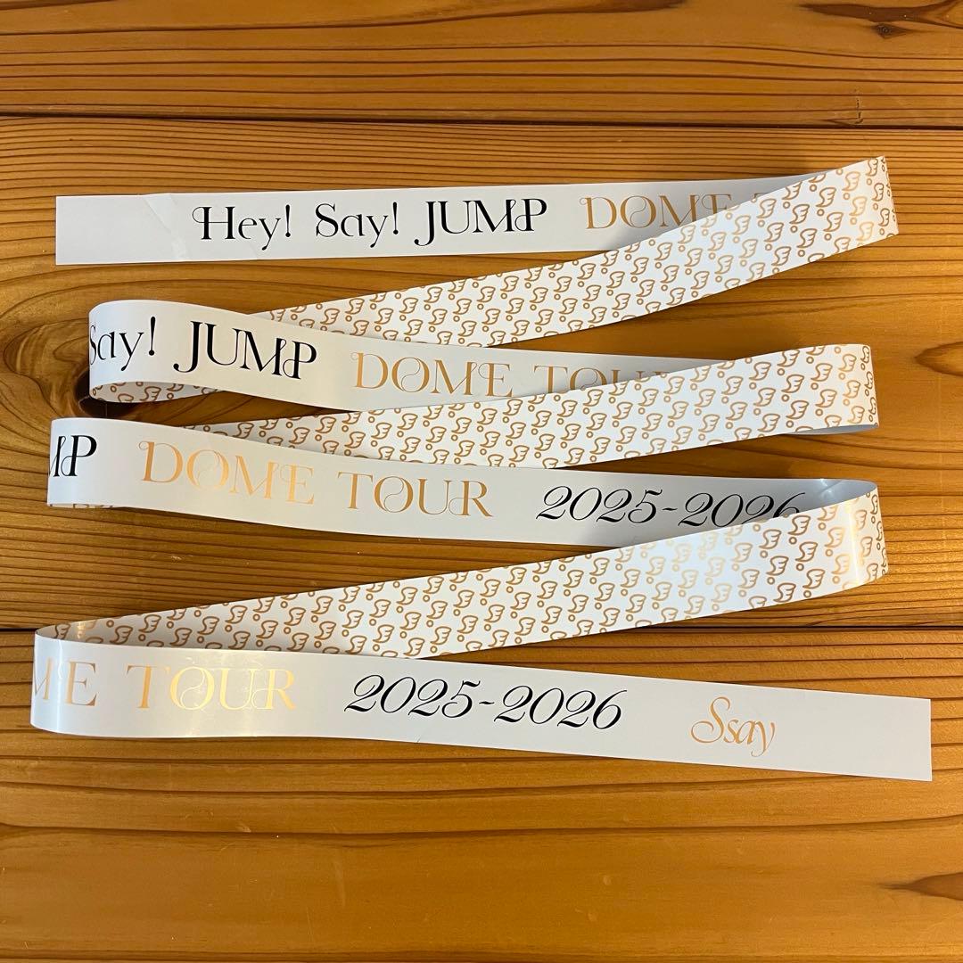 Hey!Say!JUMP Ssay 銀テープ 白 フル 1本 美品 - メルカリ