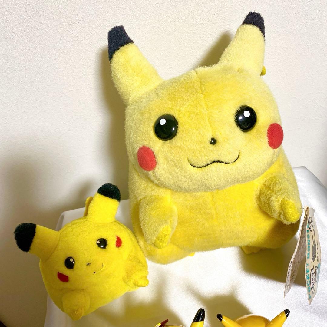 初期ピカチュウのみ!まとめてセット 専用 ぬいぐるみ2つのみ - メルカリ