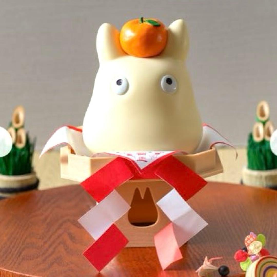 ◇新品未使用品◇完売品 ジブリ となりのトトロ お正月小トトロ 鏡餅