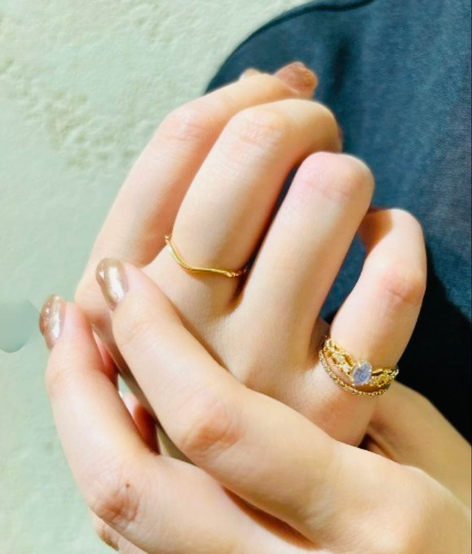 ◼️現行品◼️【NOJESS】K10デザインリング