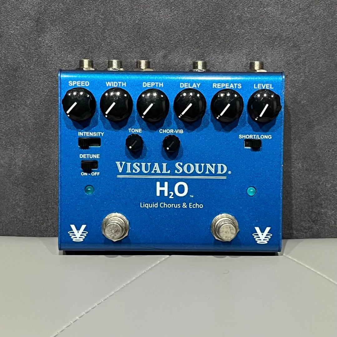 ギター VISUAL SOUND H2O V3 Liquid Chorus & Echo Visual Sound V3 H2O Chorus & Echo – Chicago Music Exchange