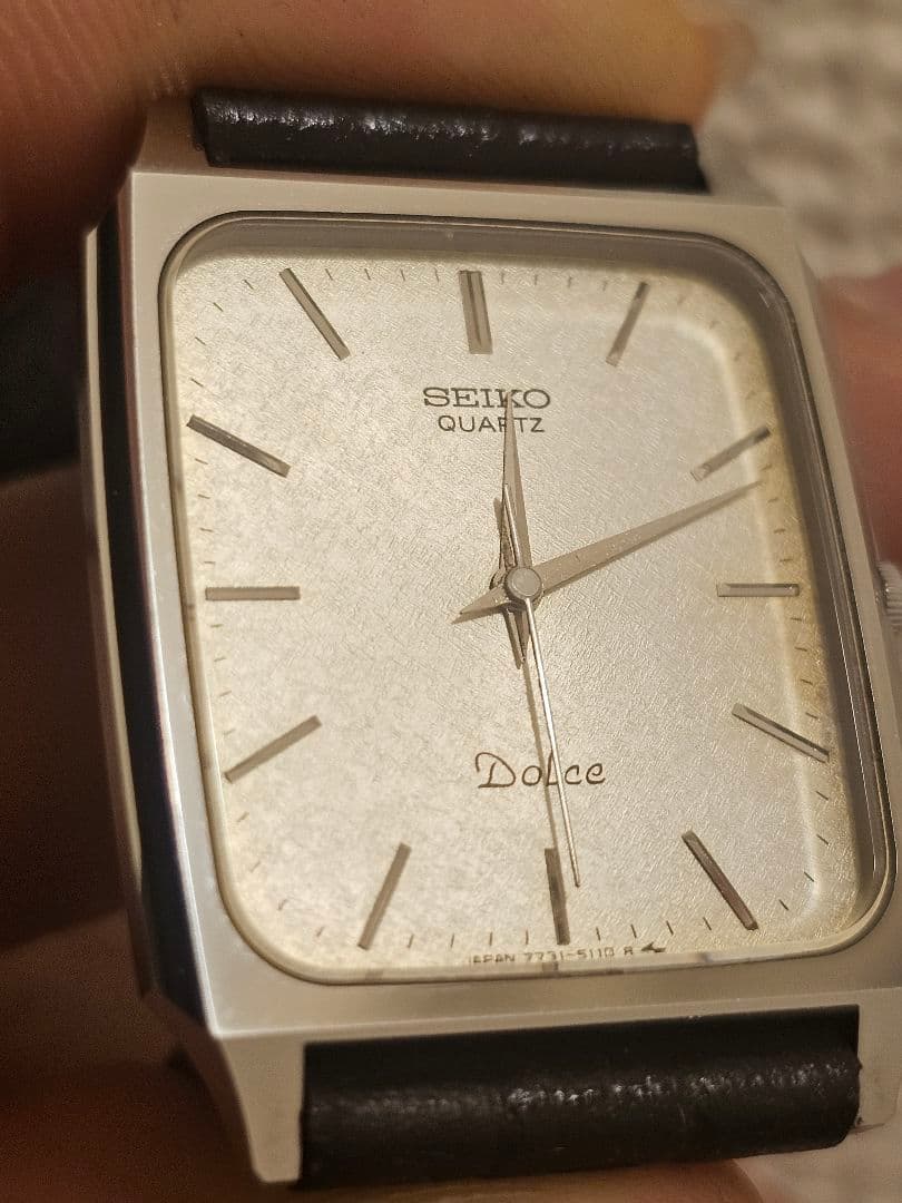 腕時計　メンズ　セイコーSEIKOドルチェ7731-5110クォーツ