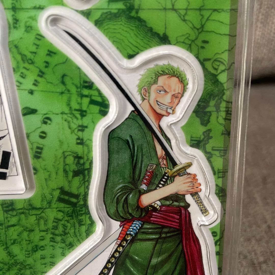 ONE PIECE 名場面ジオラマフィギュア ゾロ ワンピース　アクリルスタンド
