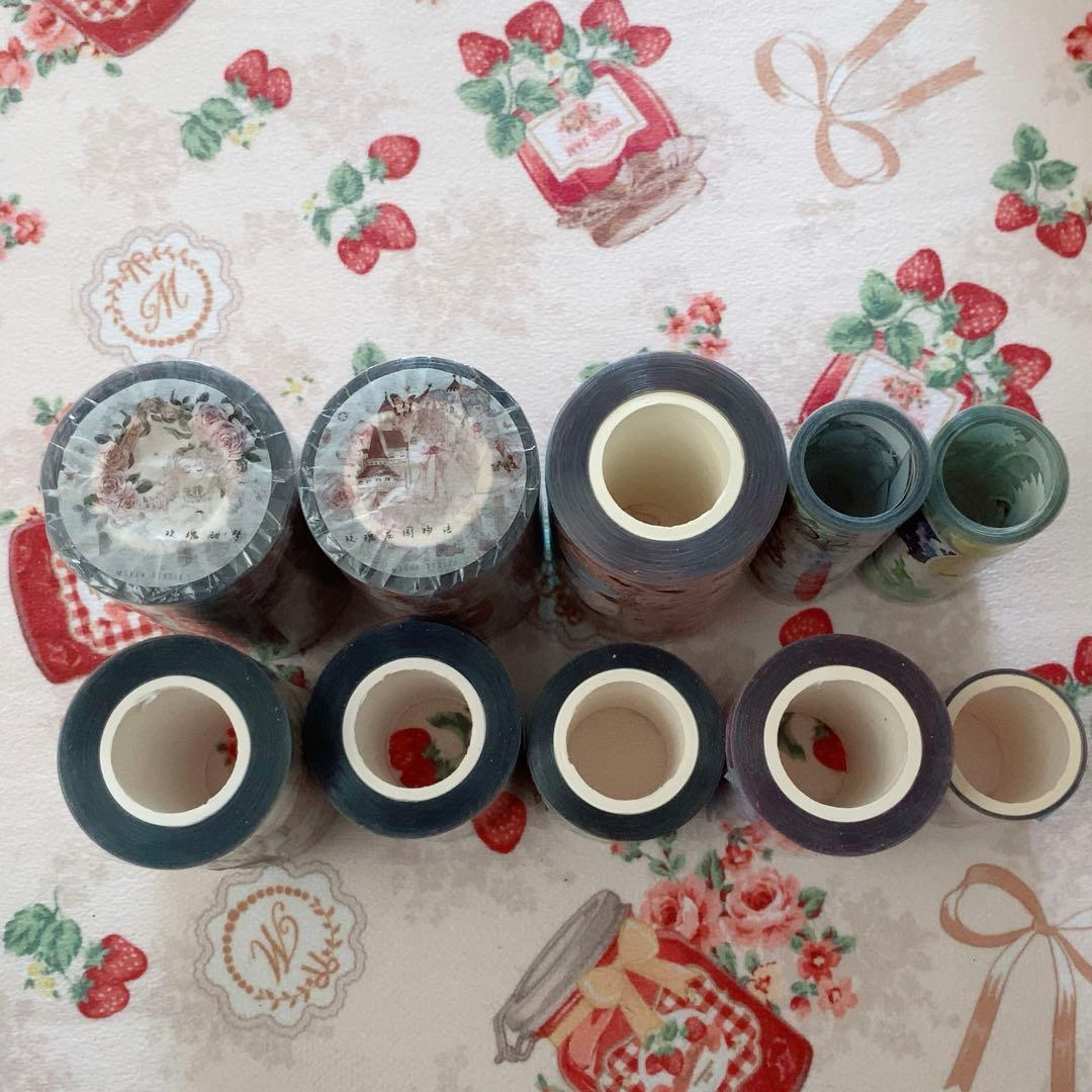 海外マスキングテープ 10点セット